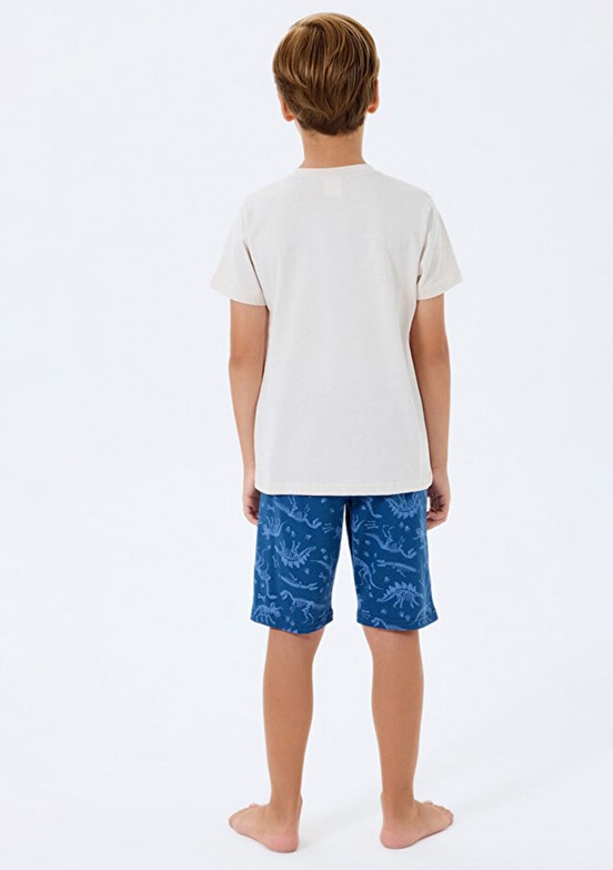 ROLY POLY - RP3742-2 Erkek Çocuk Bej Pijama Takımı