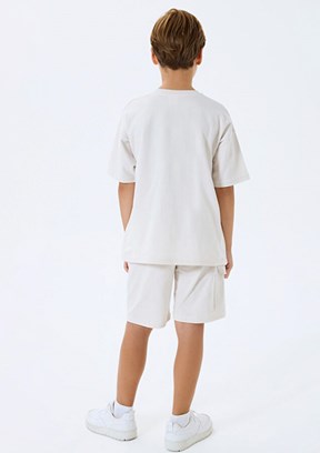 ROLY POLY - RP3765-2 Erkek Çocuk Bej Pijama Takımı