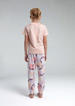 ROLY POLY - RP3617-G Kız Çocuk Turuncu Pijama Takımı
