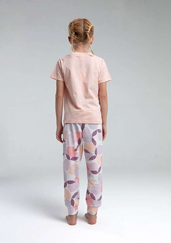 ROLY POLY - RP3617-G Kız Çocuk Turuncu Pijama Takımı