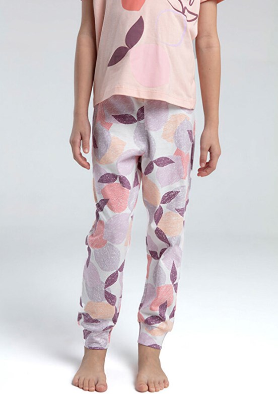 ROLY POLY - RP3617-G Kız Çocuk Turuncu Pijama Takımı
