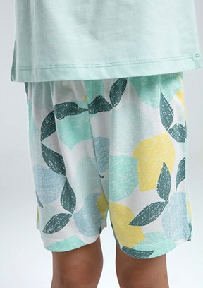ROLY POLY - RP3618-G Kız Çocuk Yeşil Pijama Takımı