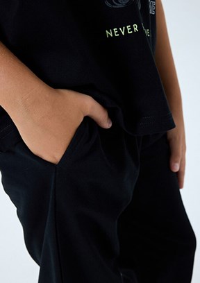 ROLY POLY - RP3759-2 Erkek Çocuk Siyah Eşofman Takımı