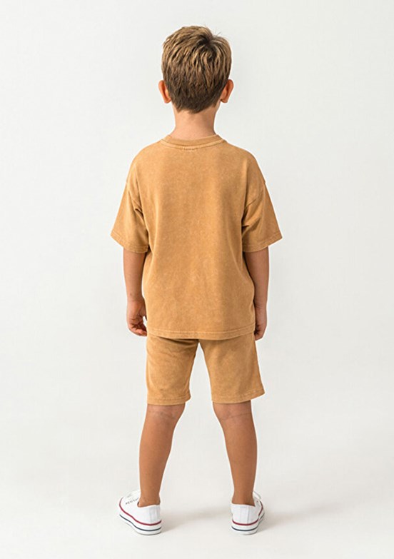ROLY POLY - RP3728-G Erkek Çocuk Bej Pijama Takımı