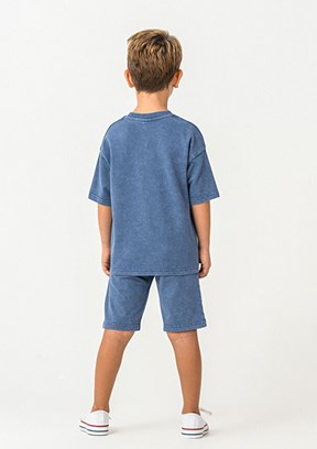 ROLY POLY - RP3728-G Erkek Çocuk Mavi Pijama Takımı
