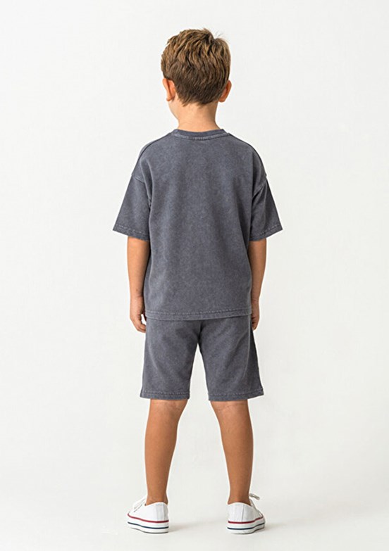 ROLY POLY - RP3728-G Erkek Çocuk Füme Pijama Takımı