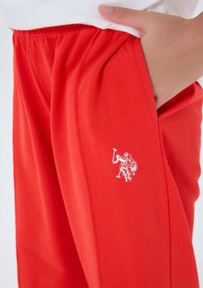 US POLO ASSN Beyaz Kız Çocuk Eşofman Takımı