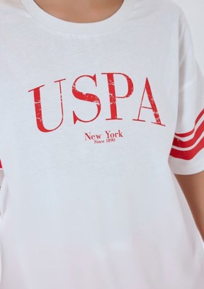 US POLO ASSN Beyaz Kız Çocuk Eşofman Takımı