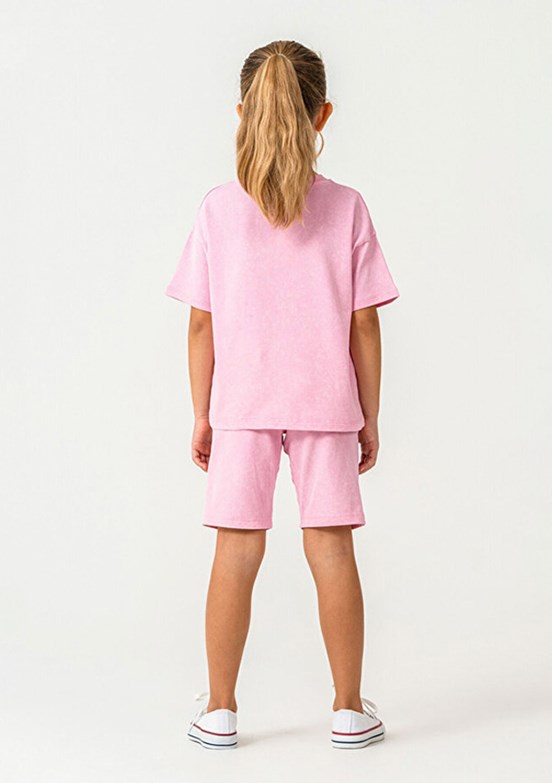 ROLY POLY - RP3802-2 Kız Çocuk Pembe Pijama Takımı