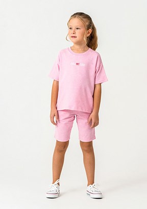 ROLY POLY - RP3802-2 Kız Çocuk Pembe Pijama Takımı