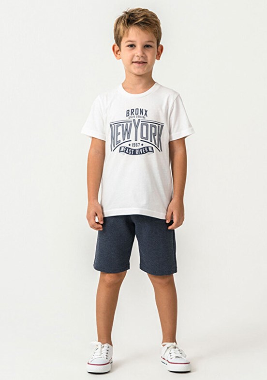ROLY POLY - RP3727-4 Erkek Çocuk Lacivert Pijama Takımı