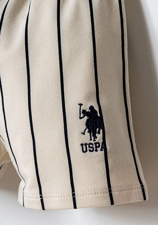 US POLO ASSN Lacivert Erkek Bebek Şortlu İkili Takım