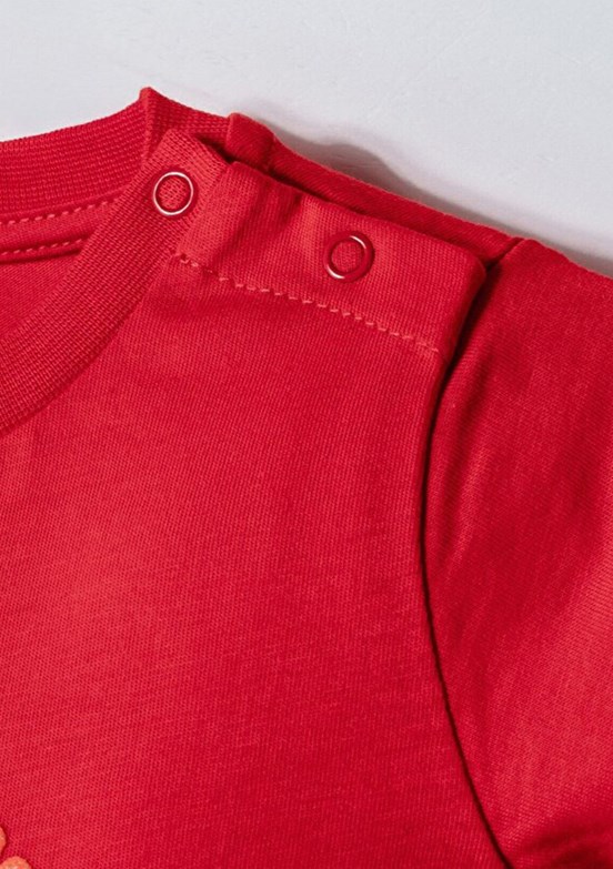 US POLO ASSN Çok Renkli Kız Bebek Şortlu İkili Takım