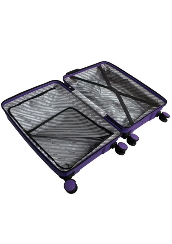 NASA U.S PP-Silikon - 7896376281210 Unisex Mor Orta Valiz