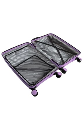 NASA U.S PP-Silikon - 7896376285584 Unisex Mor Orta Valiz