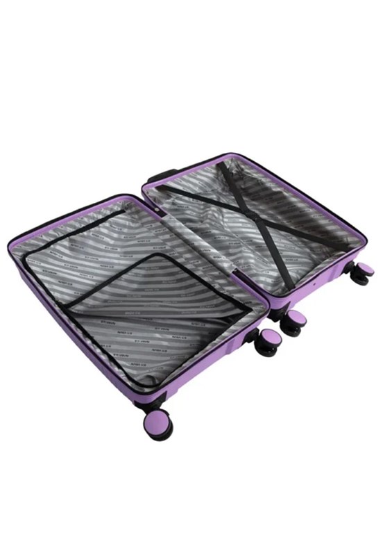 NASA U.S PP-Silikon - 7896376285584 Unisex Mor Orta Valiz