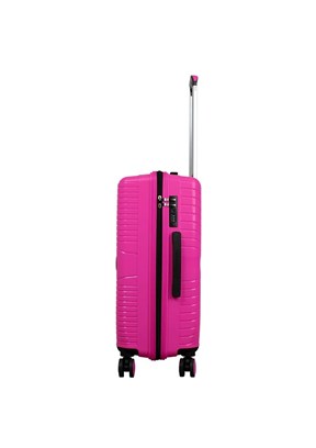 NASA U.S PP-Silikon - 7896376280848 Unisex Pembe Küçük Valiz
