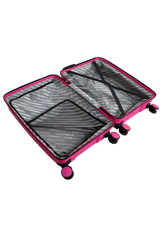 NASA U.S PP-Silikon - 7896376280916 Unisex Pembe Orta Valiz