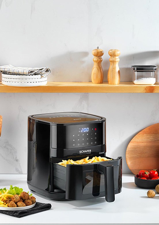 Schafer Thermochef XL Look Dijital Airfryer/Sıcak Hava Fritözü