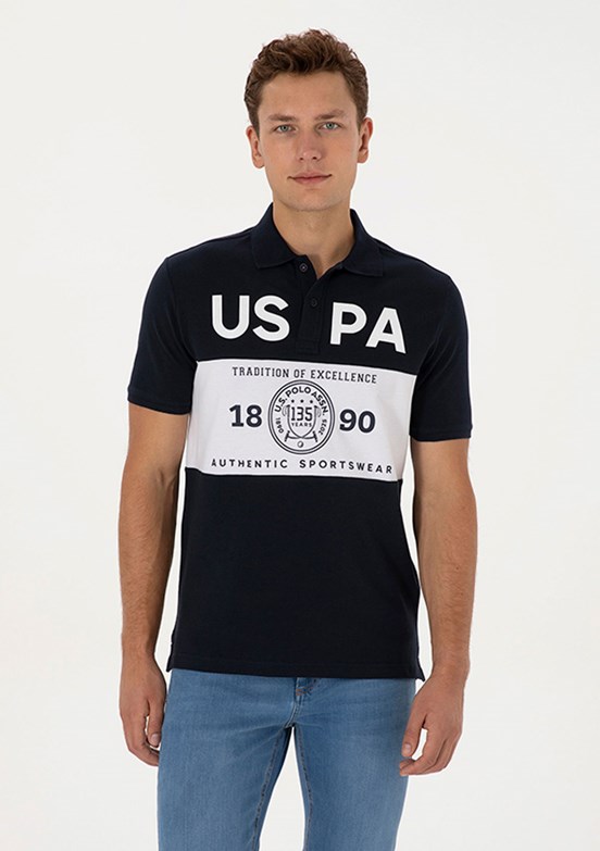 US POLO ASSN Erkek Lacivert Regular T-Shirt