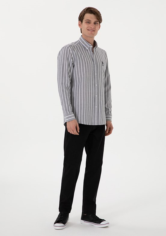 US POLO ASSN Erkek Siyah Slim Jean Pantolon