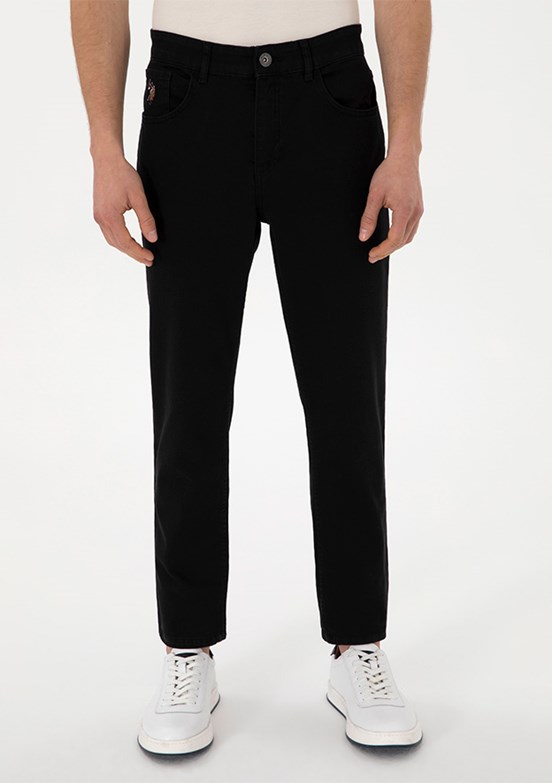 US POLO ASSN Erkek Siyah Slim Jean Pantolon
