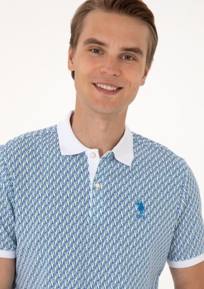 US POLO ASSN Erkek Beyaz Regular T-Shirt