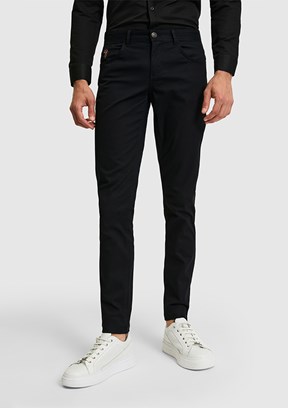 US POLO ASSN - Erkek Siyah Chino Pantolon