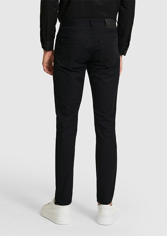 US POLO ASSN - Erkek Siyah Chino Pantolon