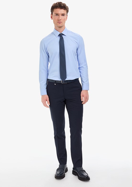 PİERRE CARDİN - Erkek Lacivert Slim Pantolon