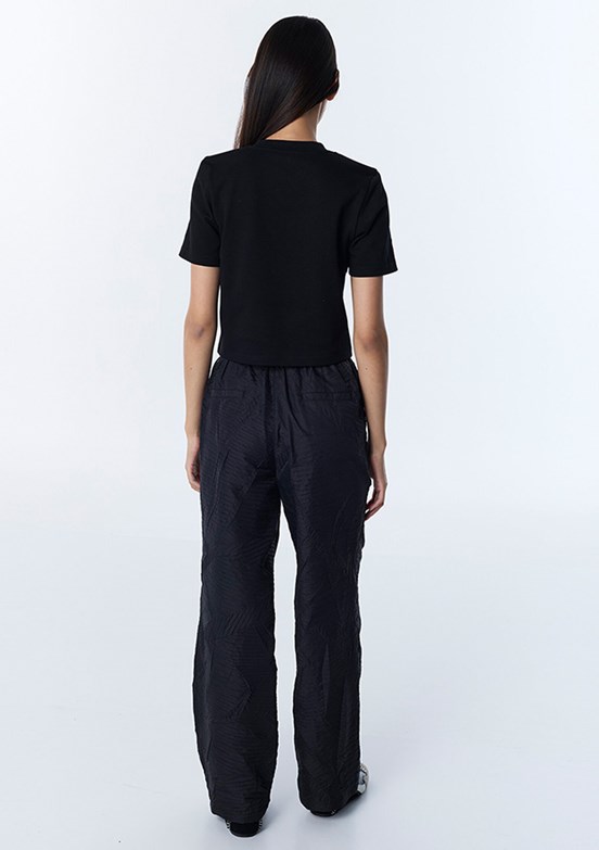 TWİST Siyah Kadın Basic T-Shirt