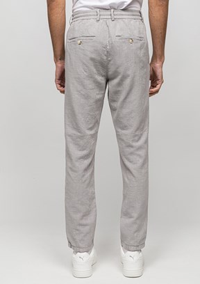 JOHNNY JOE - JOE00080 Erkek Gri Jogger Jean Pantolon