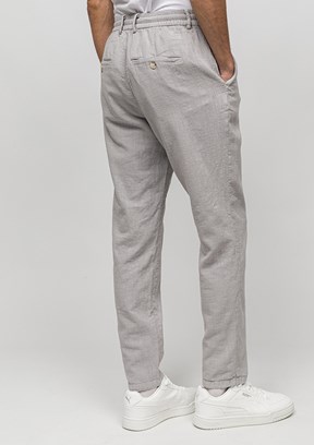JOHNNY JOE - JOE00080 Erkek Gri Jogger Jean Pantolon