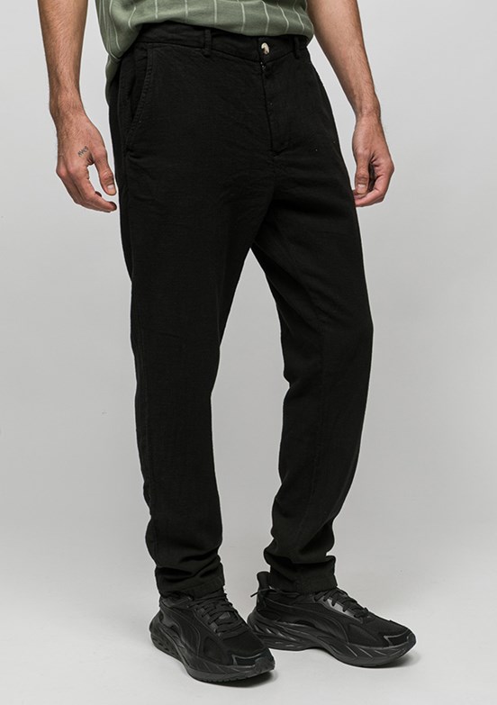 JOHNNY JOE - JOE00080 Erkek Siyah Jogger Jean Pantolon