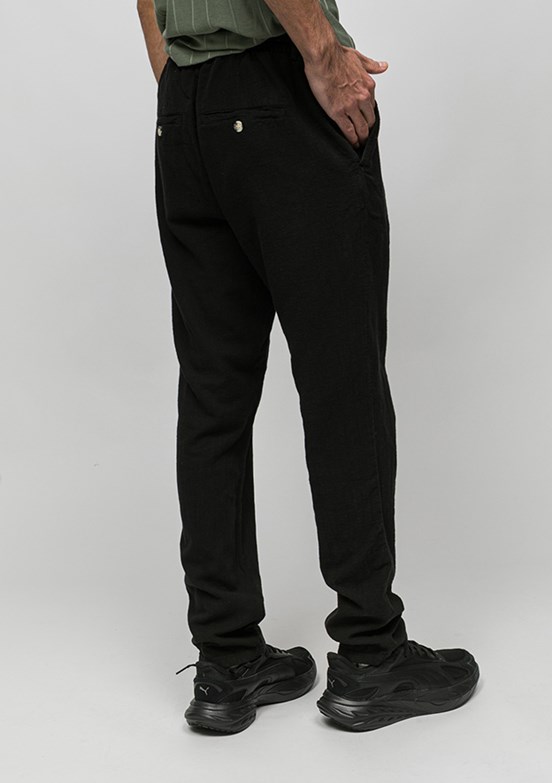 JOHNNY JOE - JOE00080 Erkek Siyah Jogger Jean Pantolon