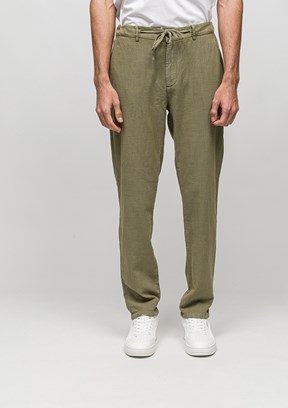JOHNNY JOE - JOE00080 Erkek Yeşil Jogger Jean Pantolon