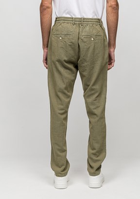 JOHNNY JOE - JOE00080 Erkek Yeşil Jogger Jean Pantolon