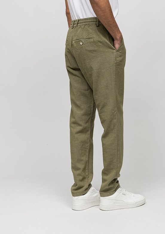 JOHNNY JOE - JOE00080 Erkek Yeşil Jogger Jean Pantolon
