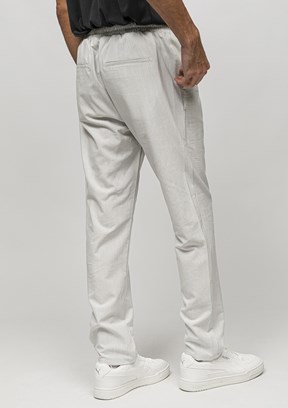 JOHNNY JOE - JOE00140 Erkek Bej Jogger Jean Pantolon
