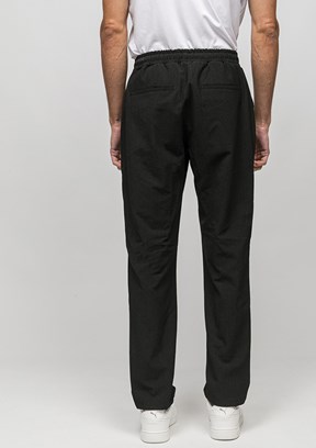 JOHNNY JOE - JOE00140 Erkek Siyah Jogger Jean Pantolon