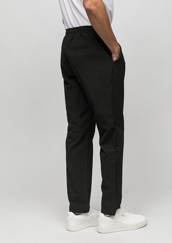 JOHNNY JOE - JOE00140 Erkek Siyah Jogger Jean Pantolon