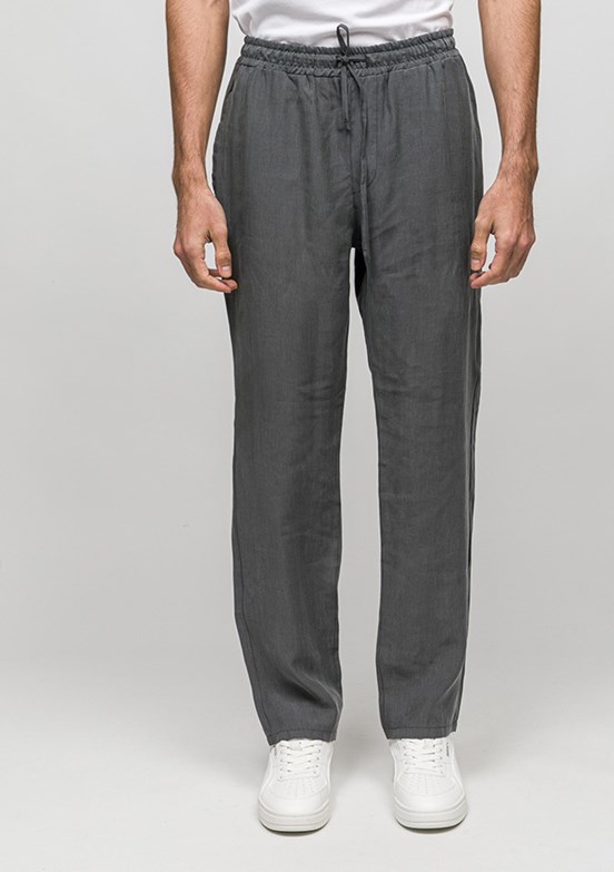 JOHNNY JOE - JOE04300 Erkek Antrasit Jogger Jean Pantolon