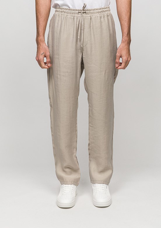 JOHNNY JOE - JOE04300 Erkek Bej Jogger Jean Pantolon