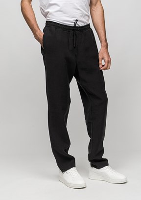 JOHNNY JOE - JOE04300 Erkek Siyah Jogger Jean Pantolon