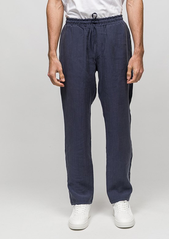 JOHNNY JOE - JOE04300 Erkek Lacivert Jogger Jean Pantolon