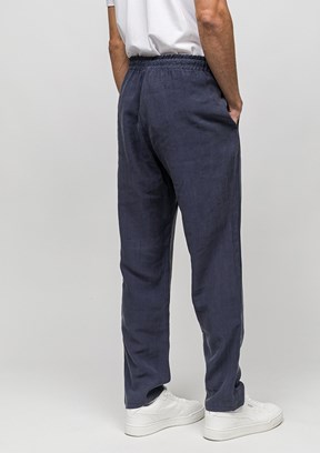JOHNNY JOE - JOE04300 Erkek Lacivert Jogger Jean Pantolon