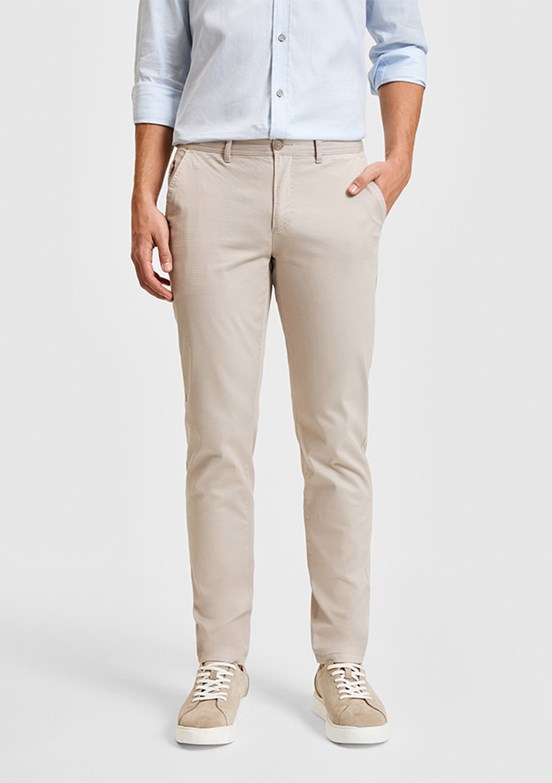 US POLO ASSN - Erkek Bej Chino Pantolon