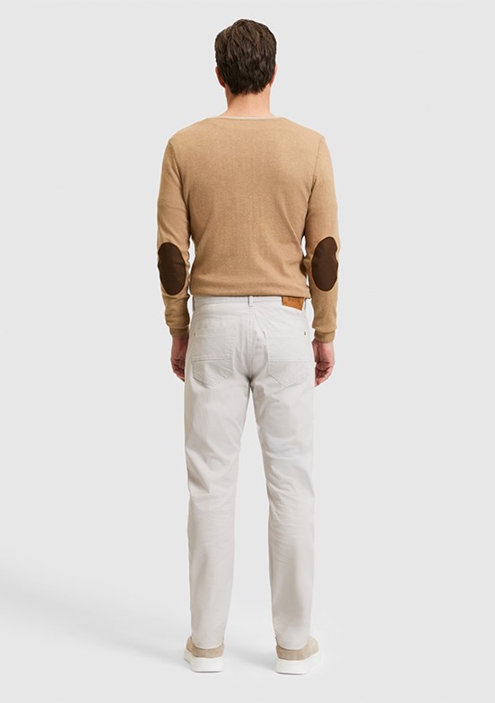 US POLO ASSN - Erkek Gri Chino Pantolon