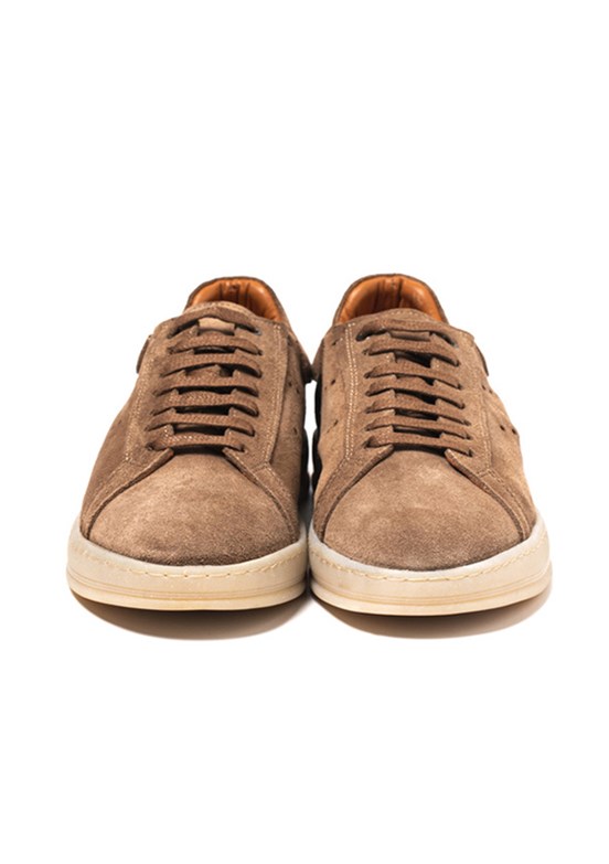 LUCİANO BELLİNİ - C27603 Erkek Taş Süet Casual Ayakkabı