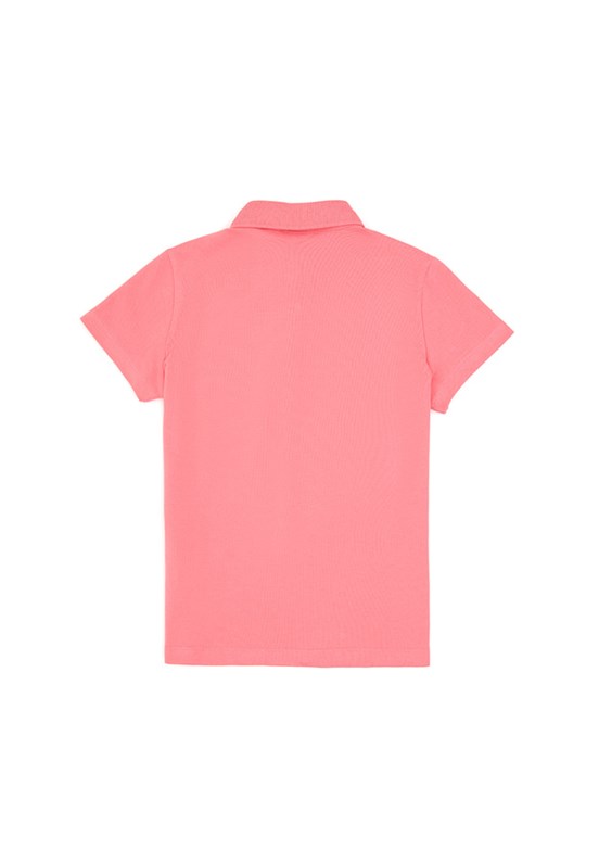 US POLO ASSN Pembe Kız Çocuk Slim T-Shirt